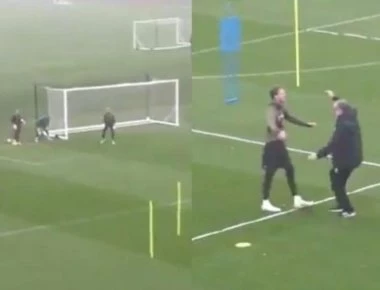 Επικό γκολ στην προπόνηση της Λιντς (βίντεο)